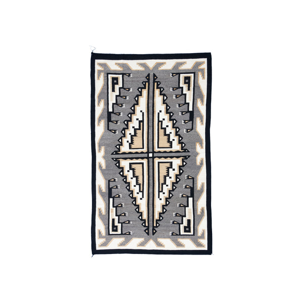 Navajo Two Grey Hills, Native, Weaving, Floor Rug