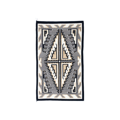 Navajo Two Grey Hills, Native, Weaving, Floor Rug