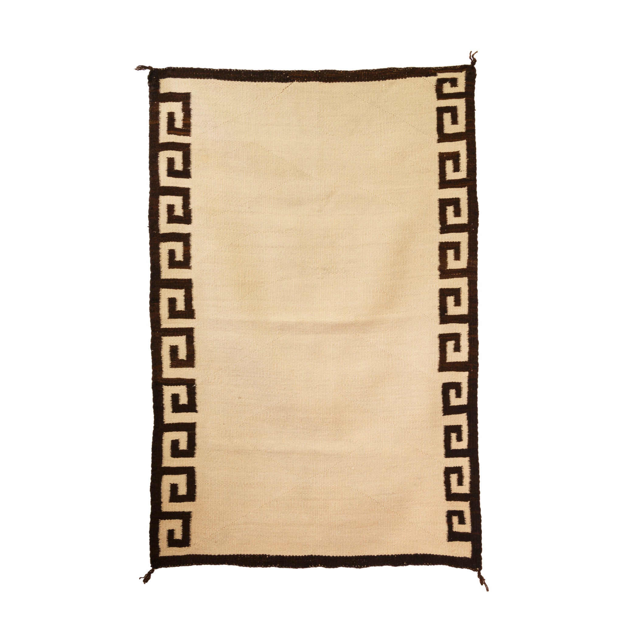 Navajo Crystal Double Saddle, Native, Weaving, Double Saddle Blanket