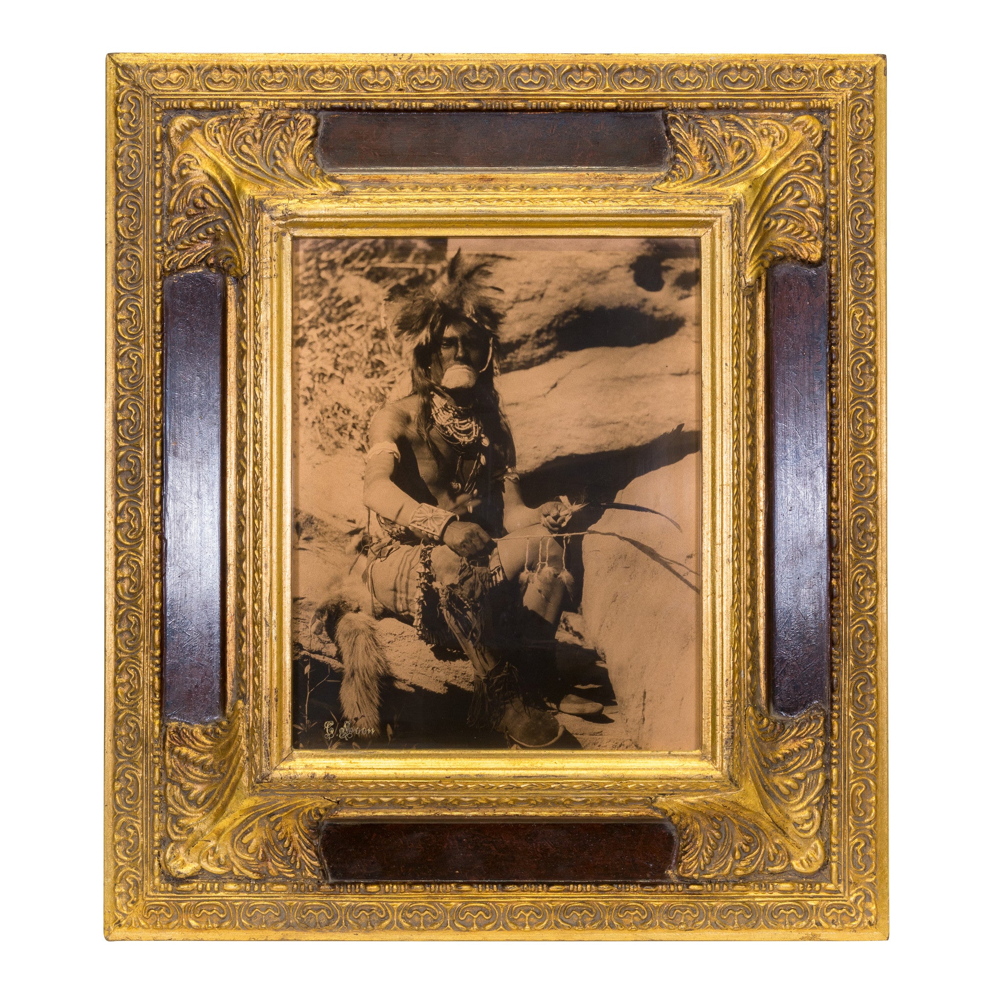 "Koy-yahwa'mah" Gold Tone by Carl Moon, Fine Art, Photography, Limited