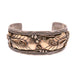 Navajo Silver and Gold Overlay Bracelet, Jewelry, Bracelet, Native