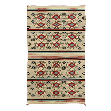Navajo Crystal Wearing Blanket, Native, Weaving, Blanket