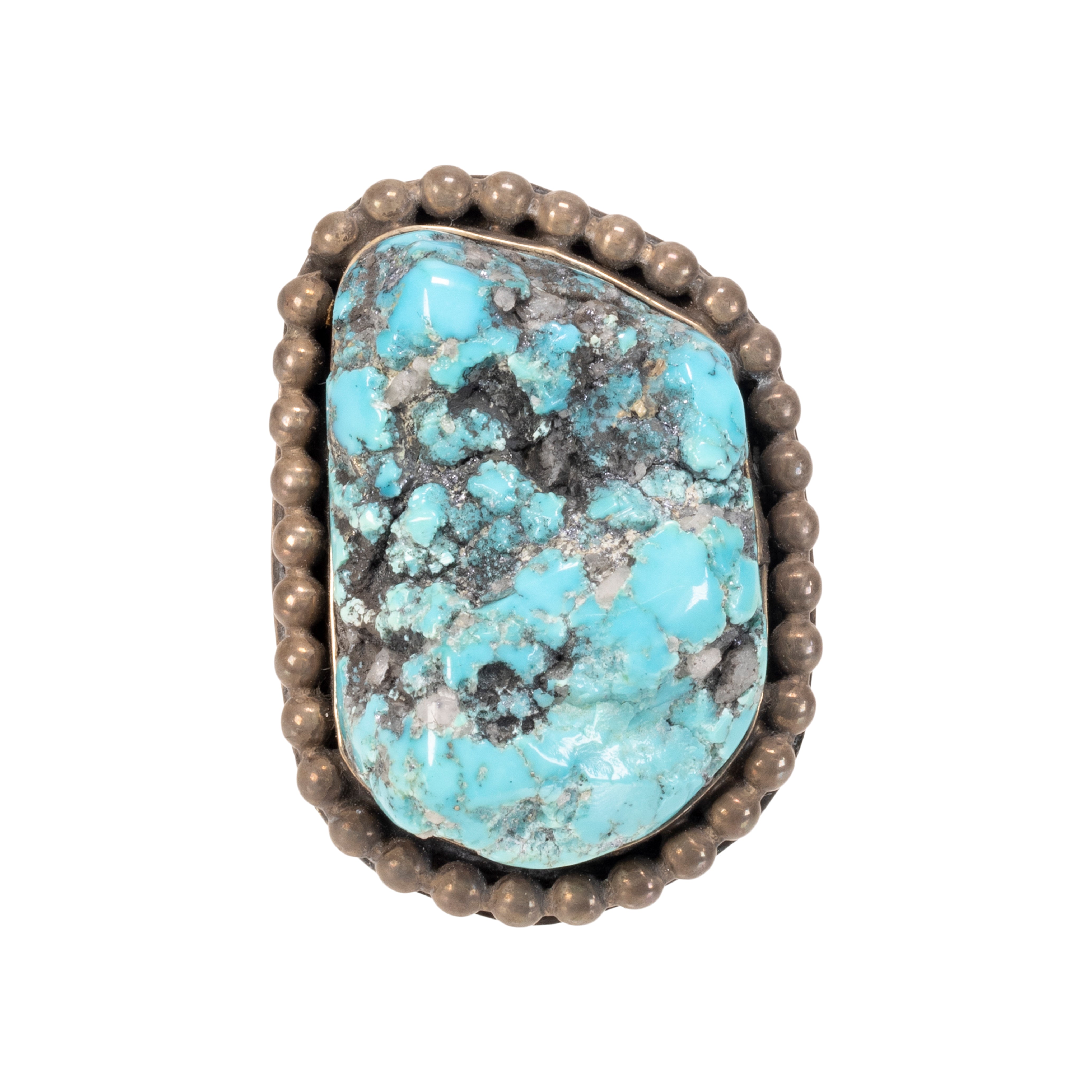 Turquoise and Sterling Ring