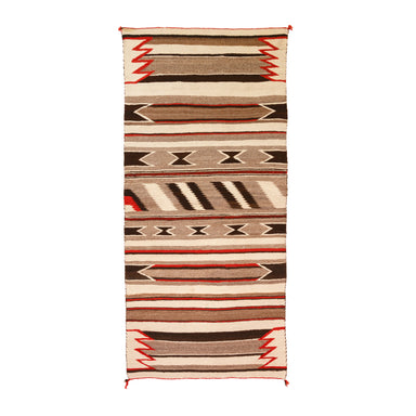 Navajo Double Saddle, Native, Weaving, Double Saddle Blanket