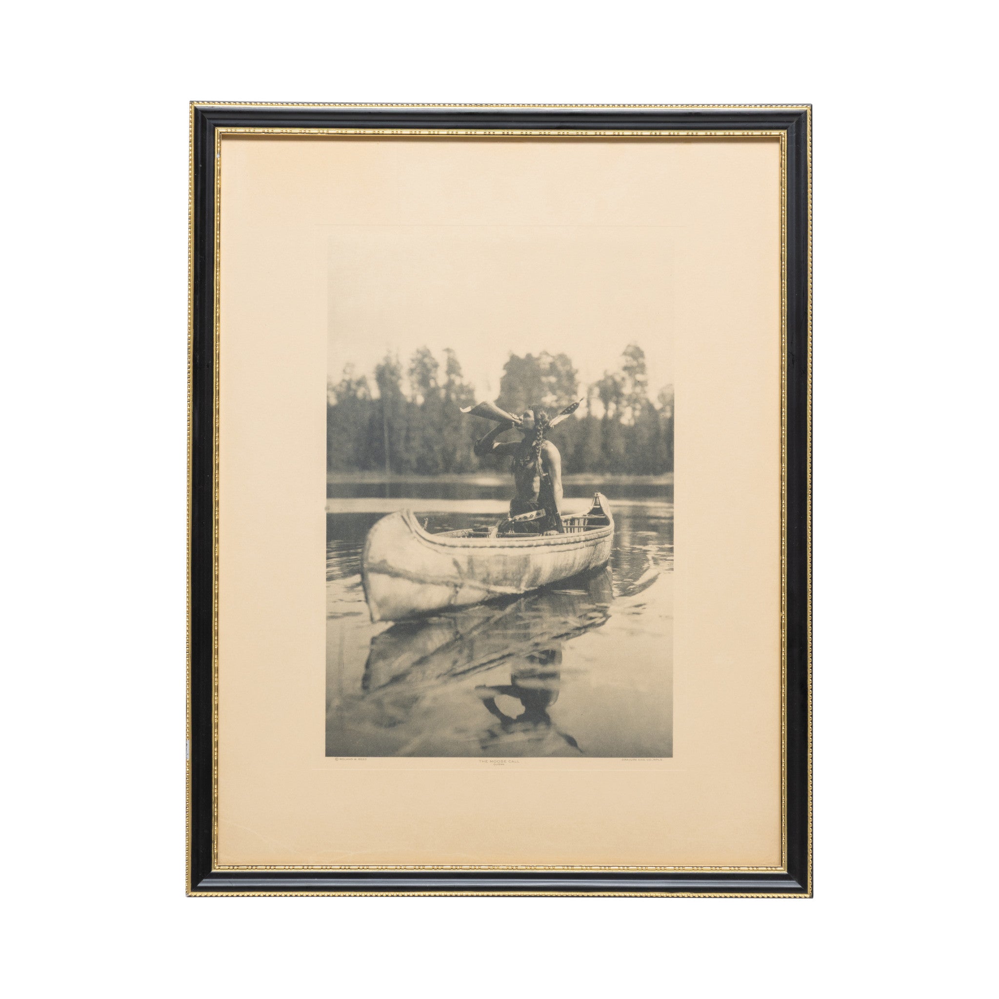The Moose Call - Ojibwe by Roland Reed, Fine Art, Photography, Other