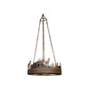 Cisco's Rustic Lodge Chandelier, Furnishings, Lighting, Ceiling Light