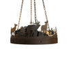 Cisco's Rustic Lodge Chandelier