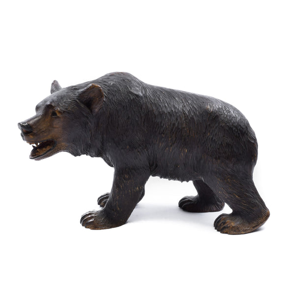 Walking Bear, Furnishings, Black Forest, Figure