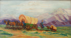 Wagon Train by R.G. Williams, Fine Art, Painting, Western