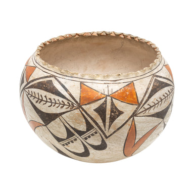 Laguna Bowl, Native, Pottery, Historic