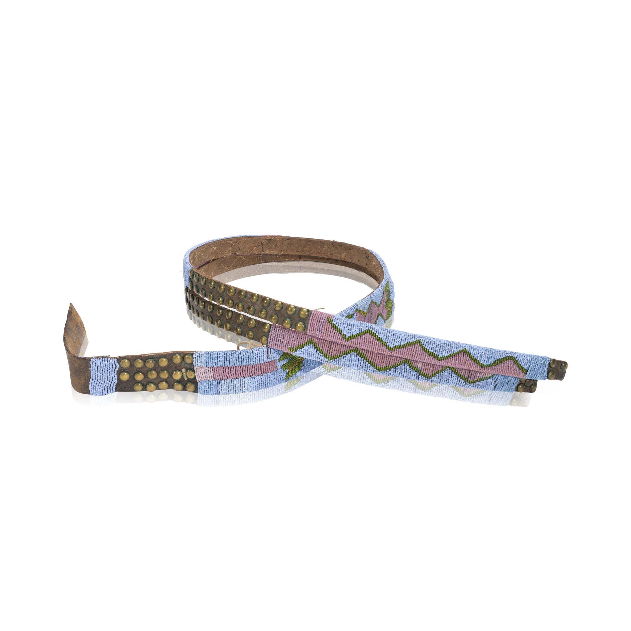 Nez Perce Belt Drop, Native, Garment, Belt