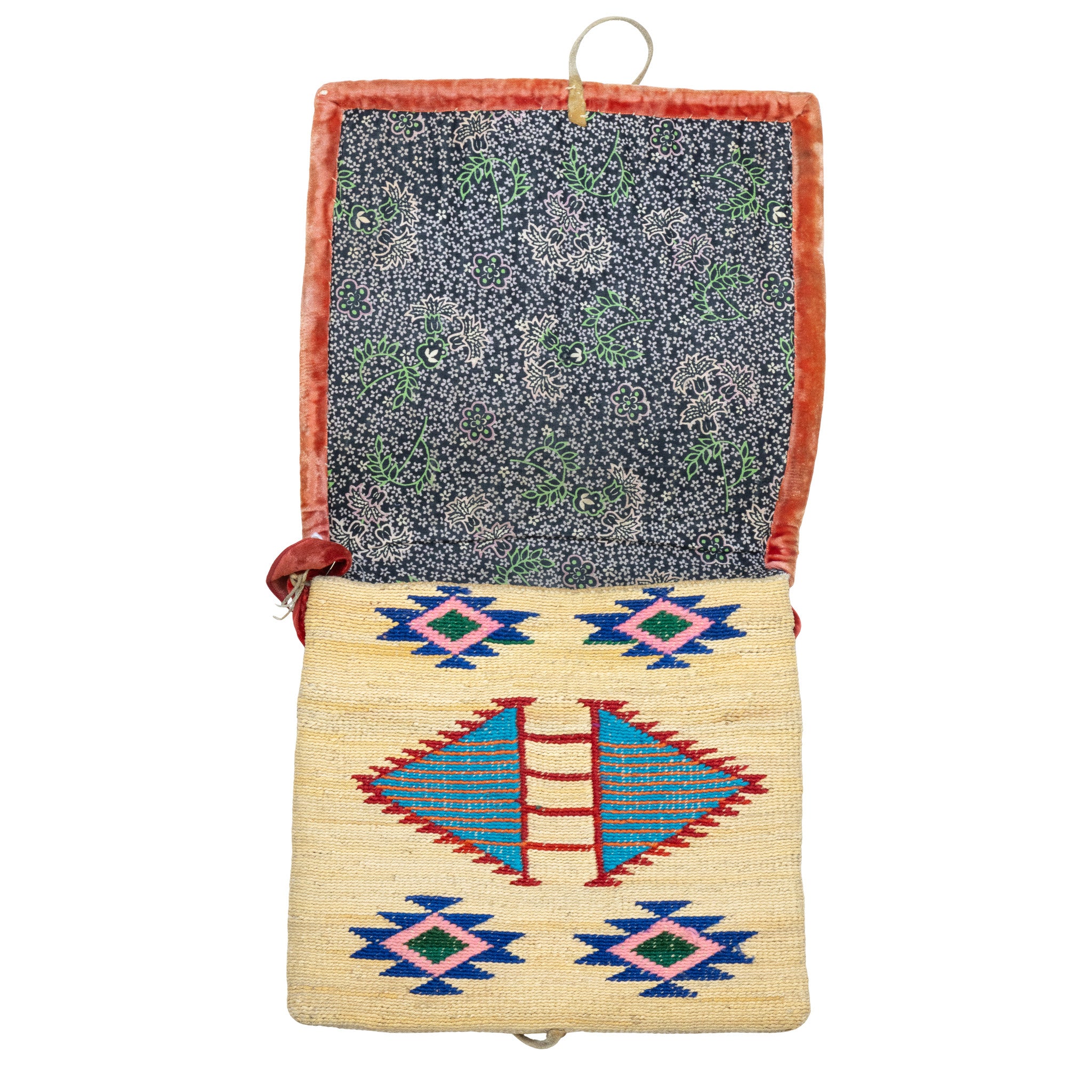 Coeur d' Alene Tribe Corn Husk Bag