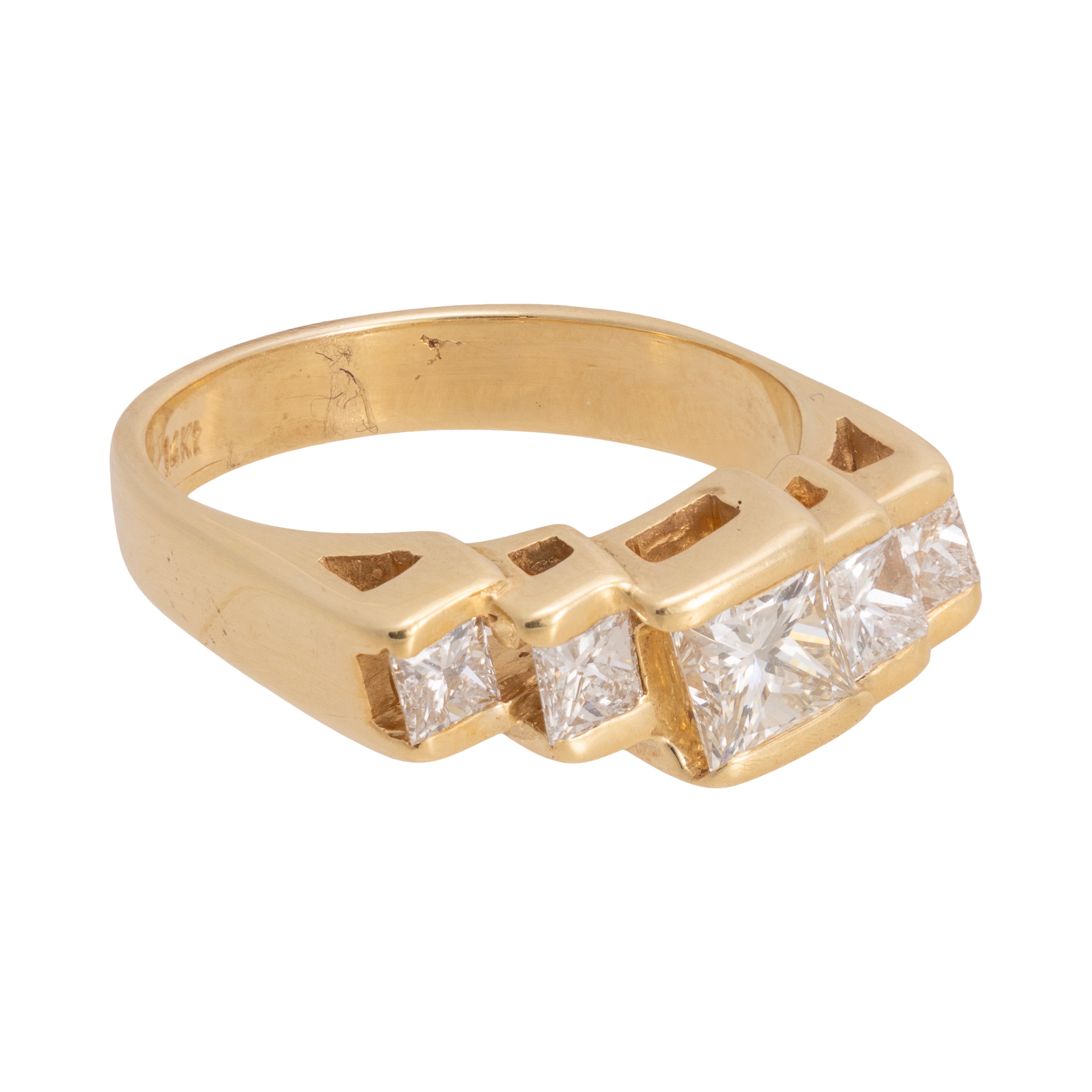 14k Gold Diamond Ring, Jewelry, Ring, Estate