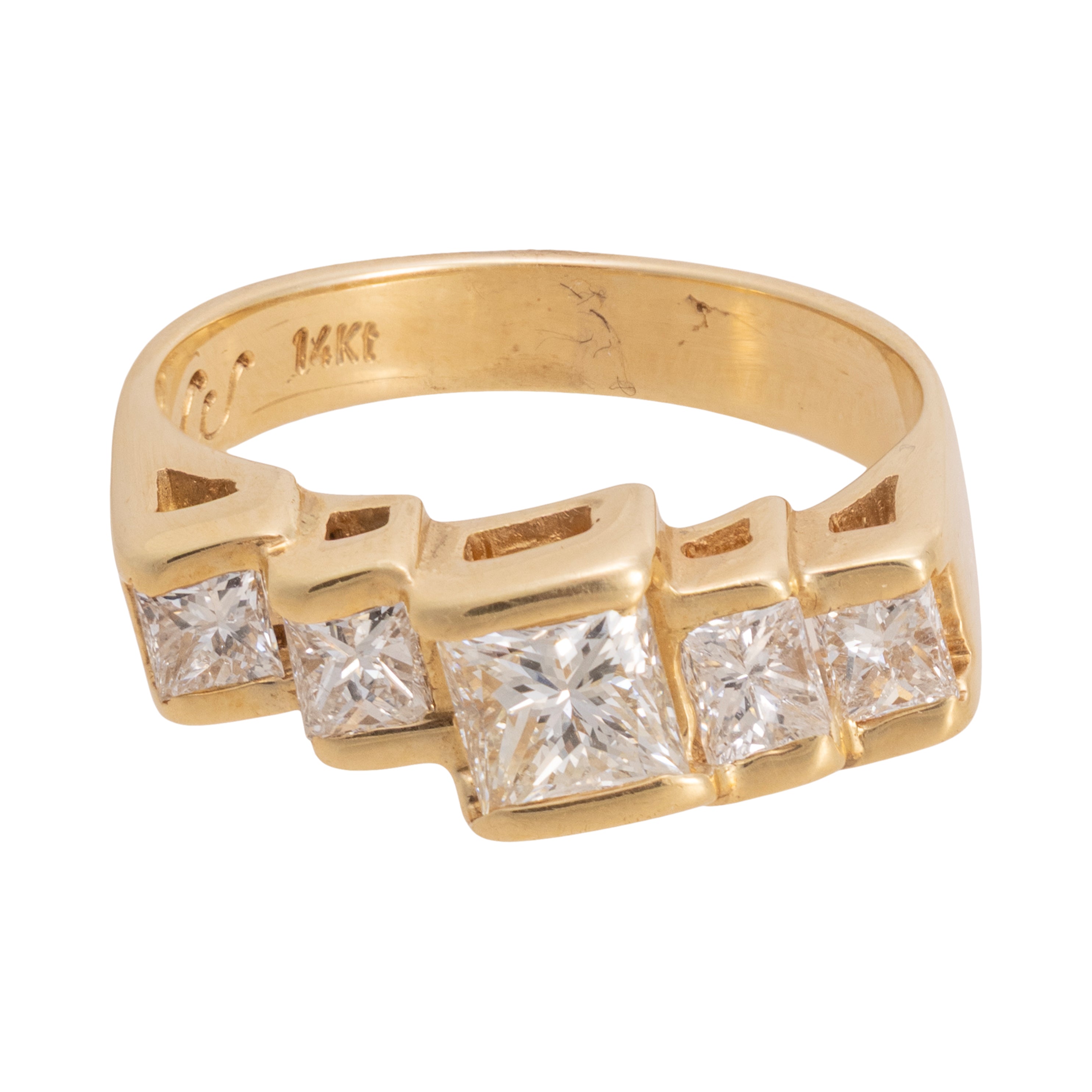14k Gold Diamond Ring