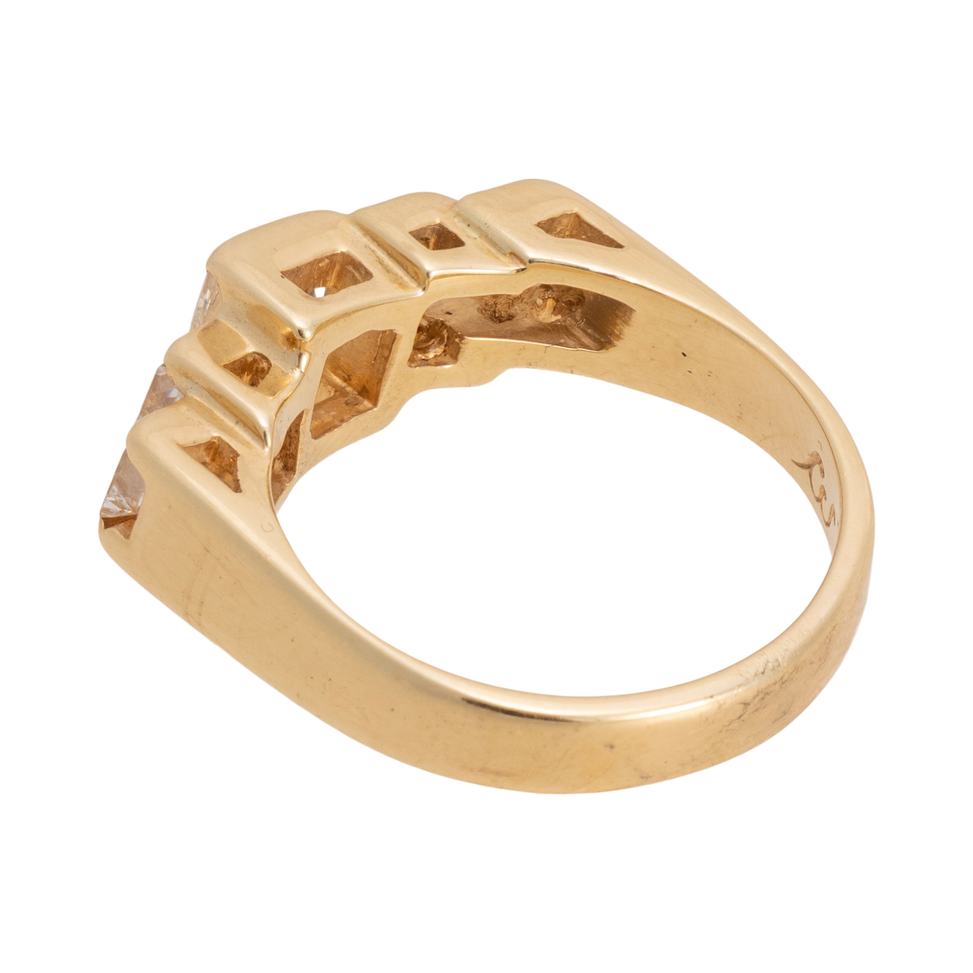 14k Gold Diamond Ring