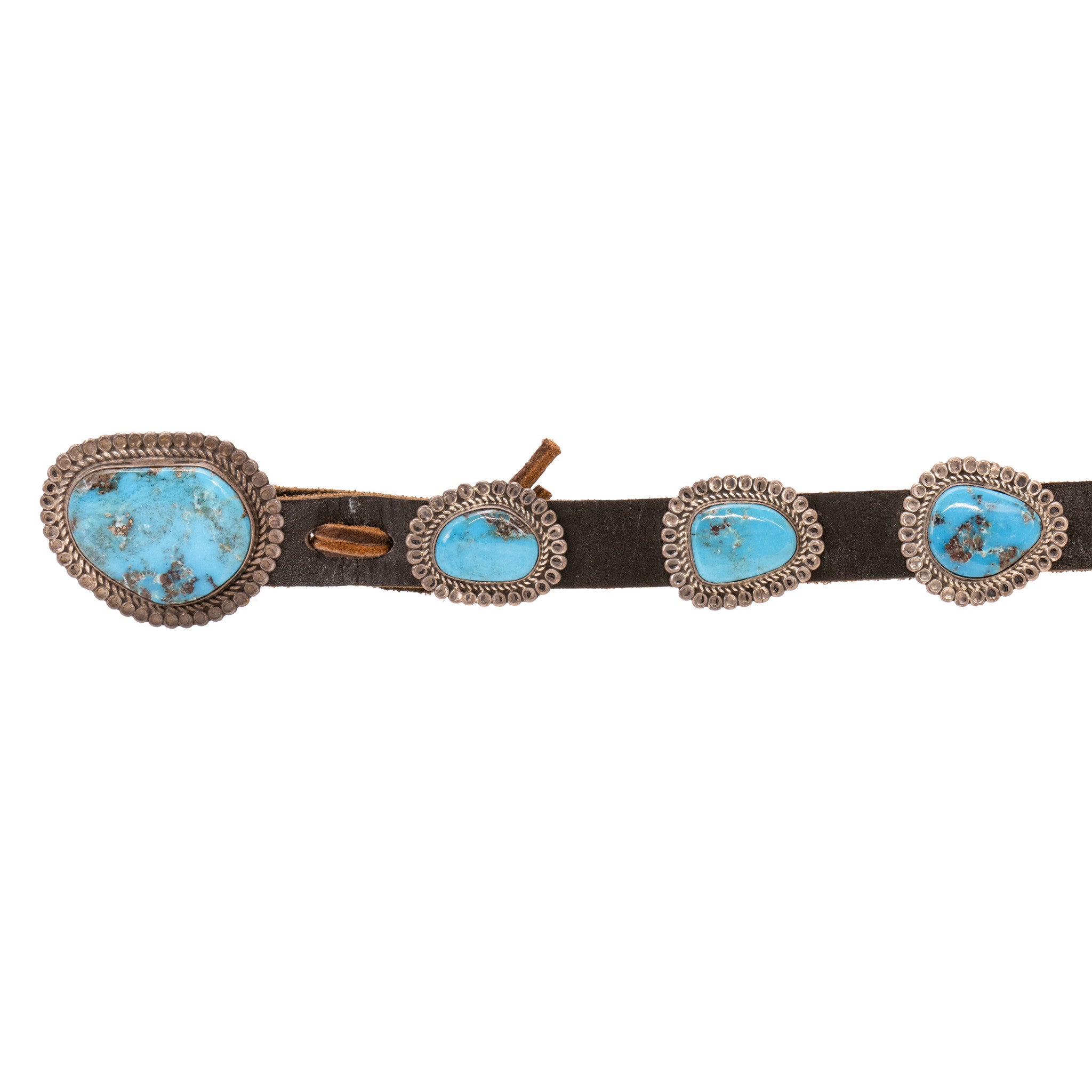 Navajo Turquoise Concho Belt