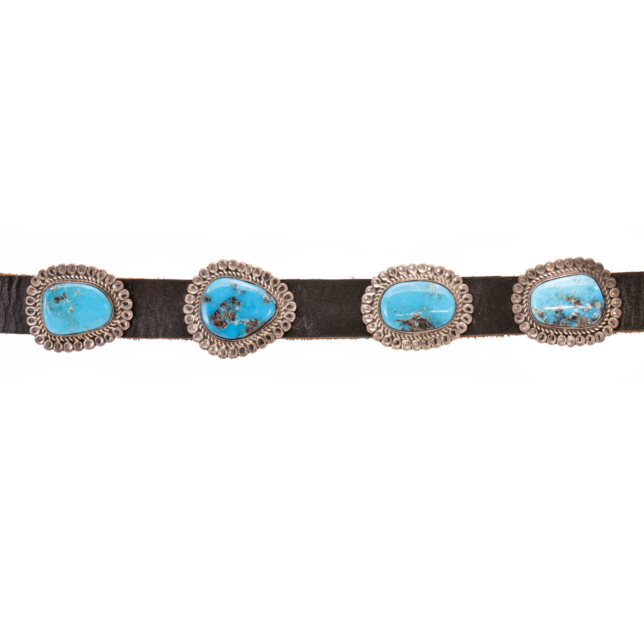 Navajo Turquoise Concho Belt