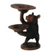 Carved Bear Holding Bowls, Furnishings, Black Forest, Figure