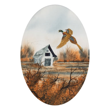 Fall Migration by Ron Urdahl, Fine Art, Painting, Wildlife