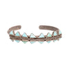 Triangular Turquoise Bracelet, Jewelry, Bracelet, Native