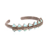 Triangular Turquoise Bracelet