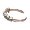 Triangular Turquoise Bracelet