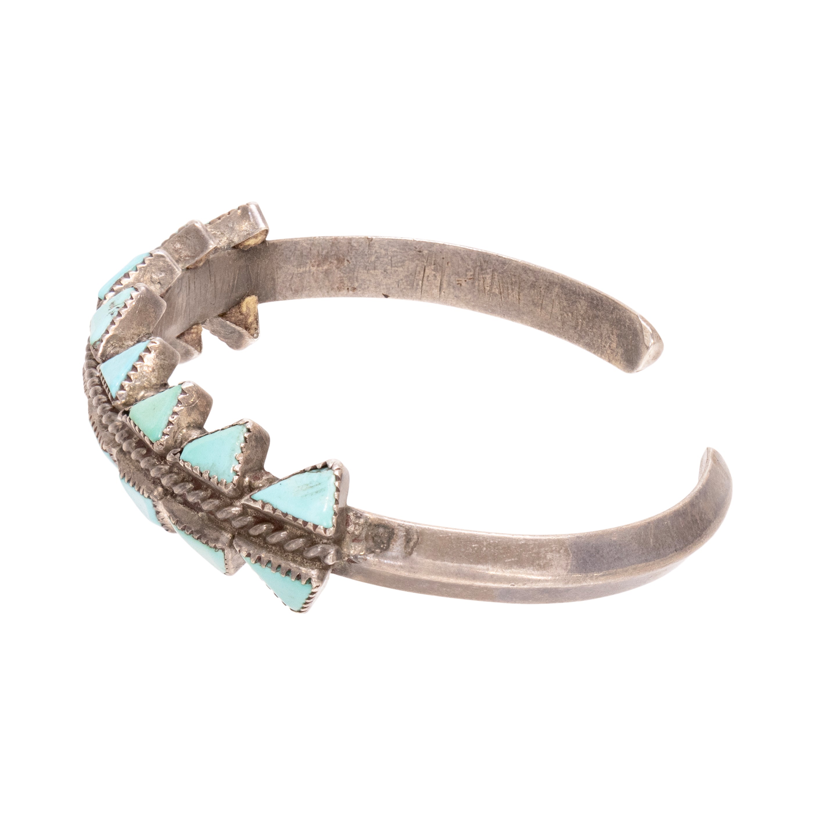 Triangular Turquoise Bracelet