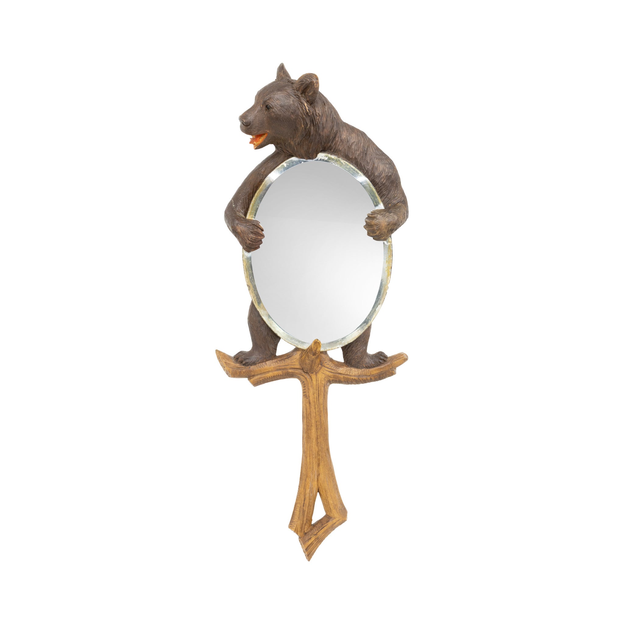 Bear Mirror, Furnishings, Black Forest, Other
