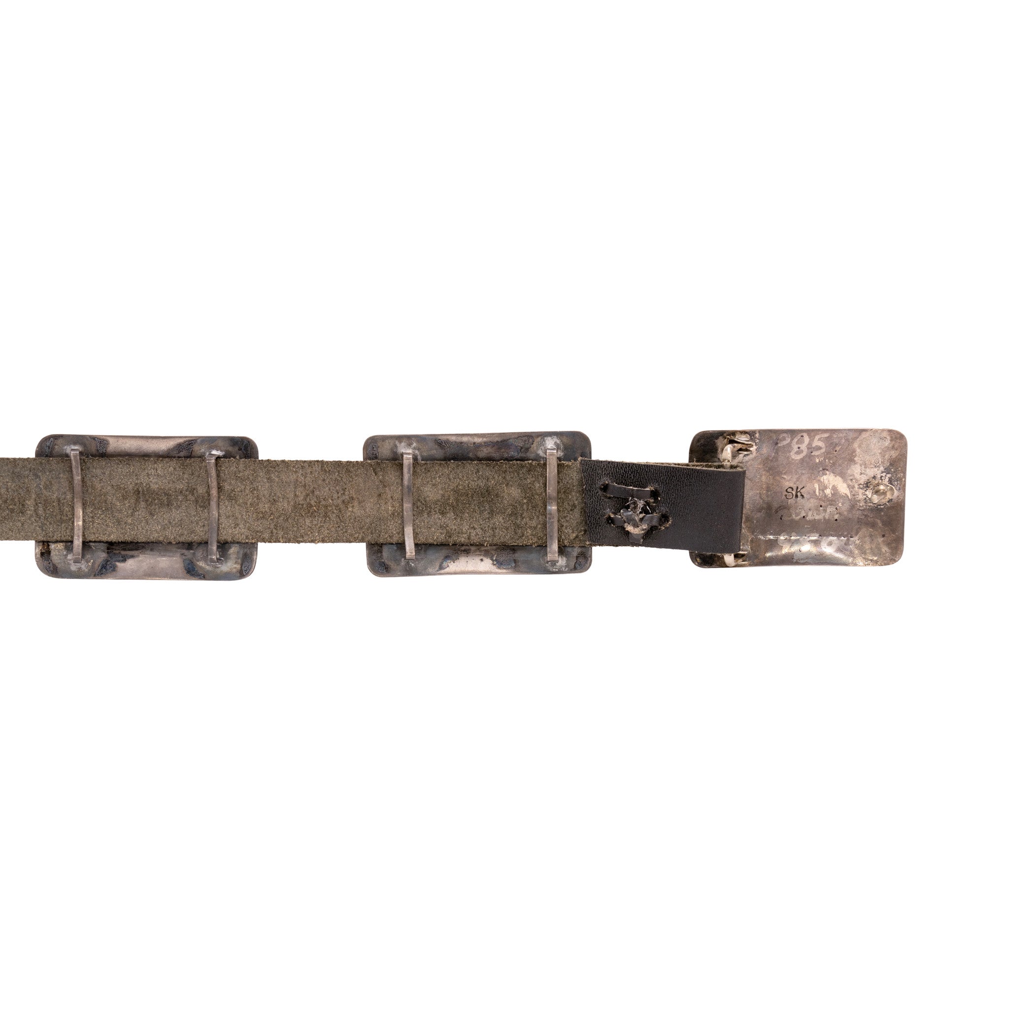 Navajo Stamped Concho Belt