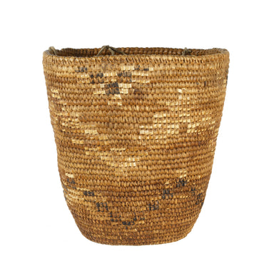 Partially Imbricated Klickitat, Native, Basketry, Vertical