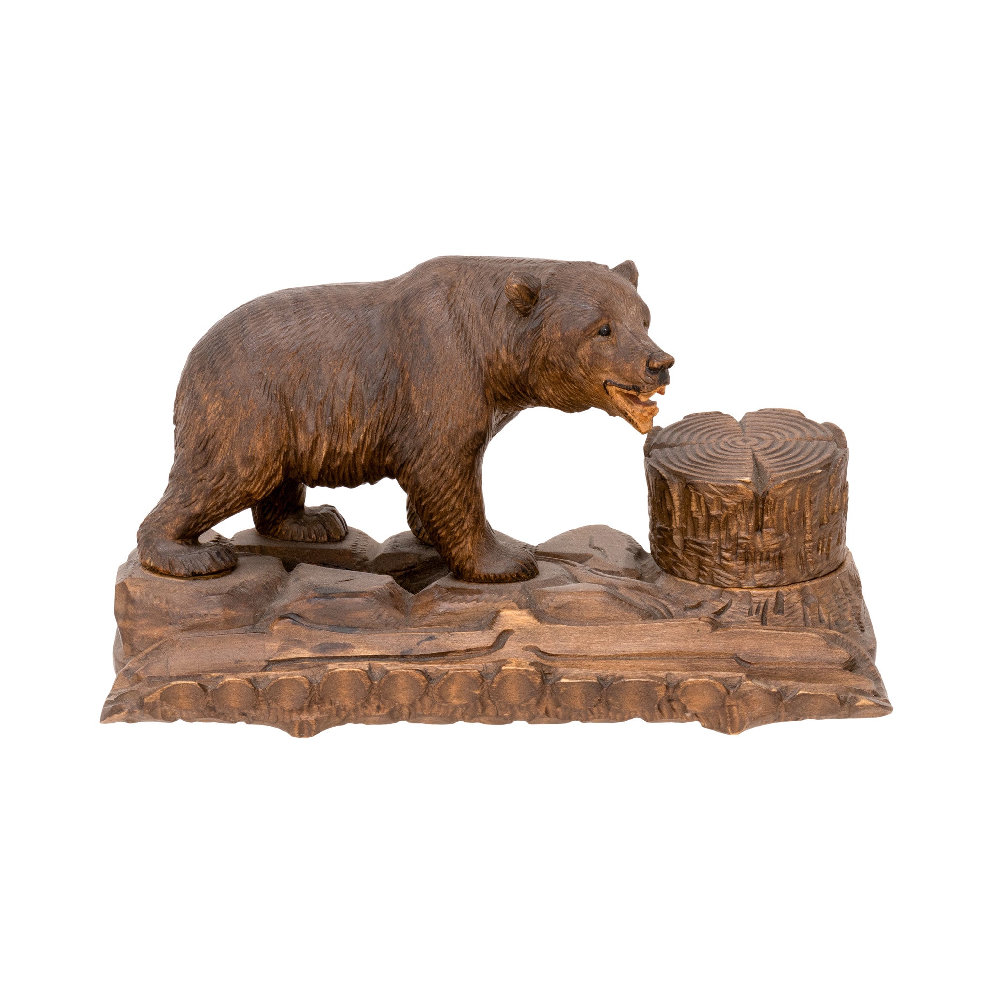 Bear Inkwell, Furnishings, Black Forest, Other