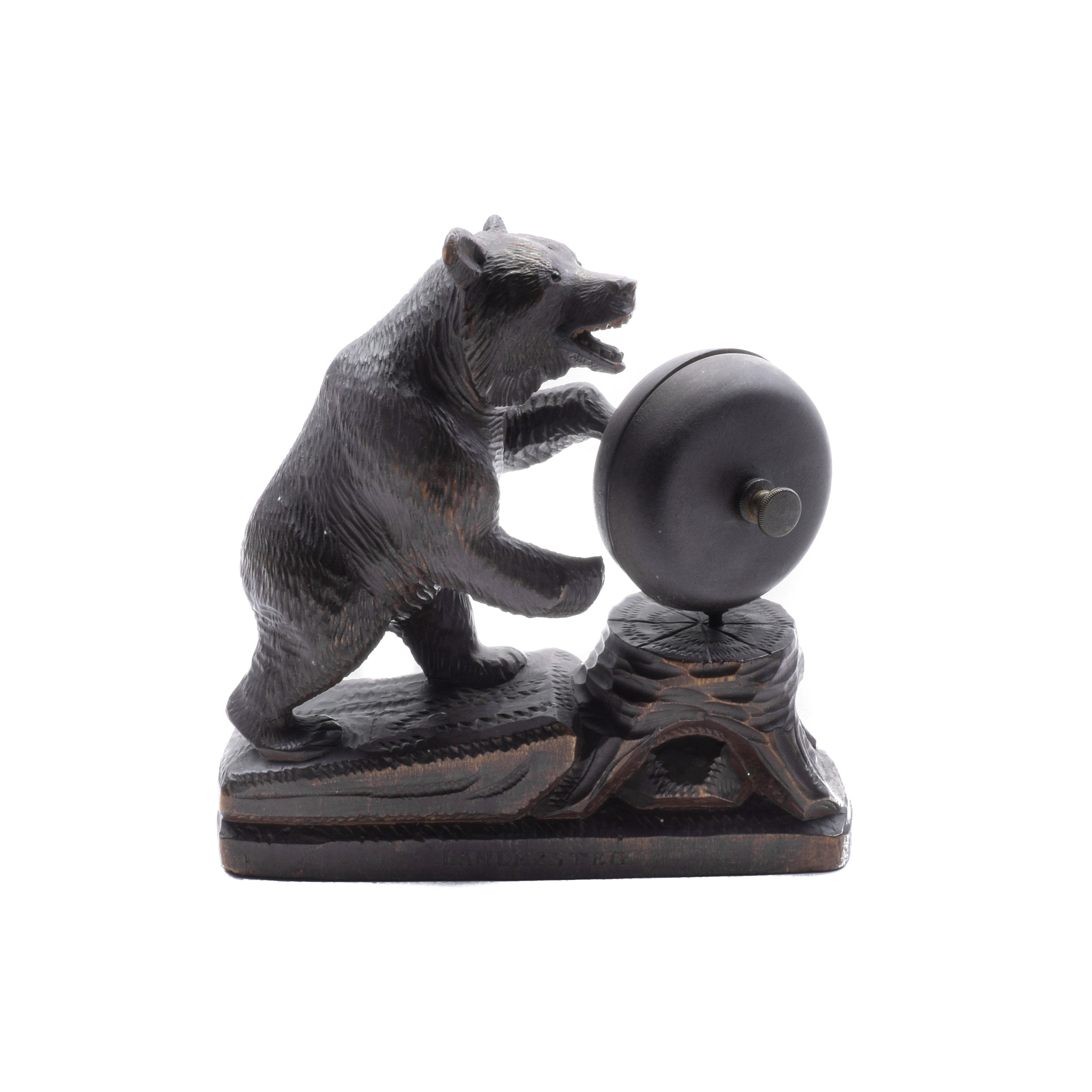 Walking Bear Bell, Furnishings, Black Forest, Figure