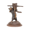 Standing Bear Pipe Holder, Furnishings, Black Forest, Smoking Stand