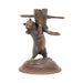 Standing Bear Pipe Holder, Furnishings, Black Forest, Smoking Stand