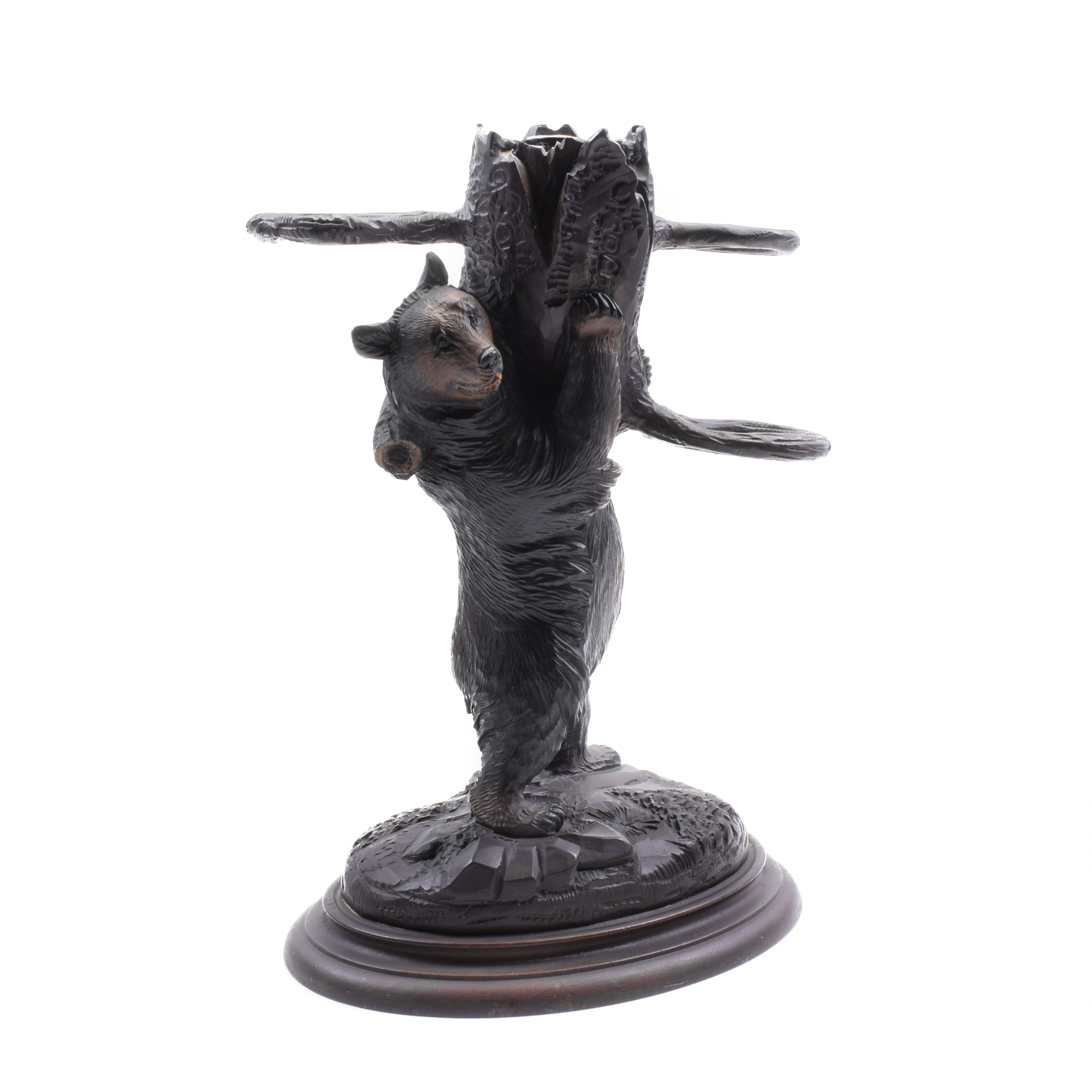 Standing Bear Pipe Holder