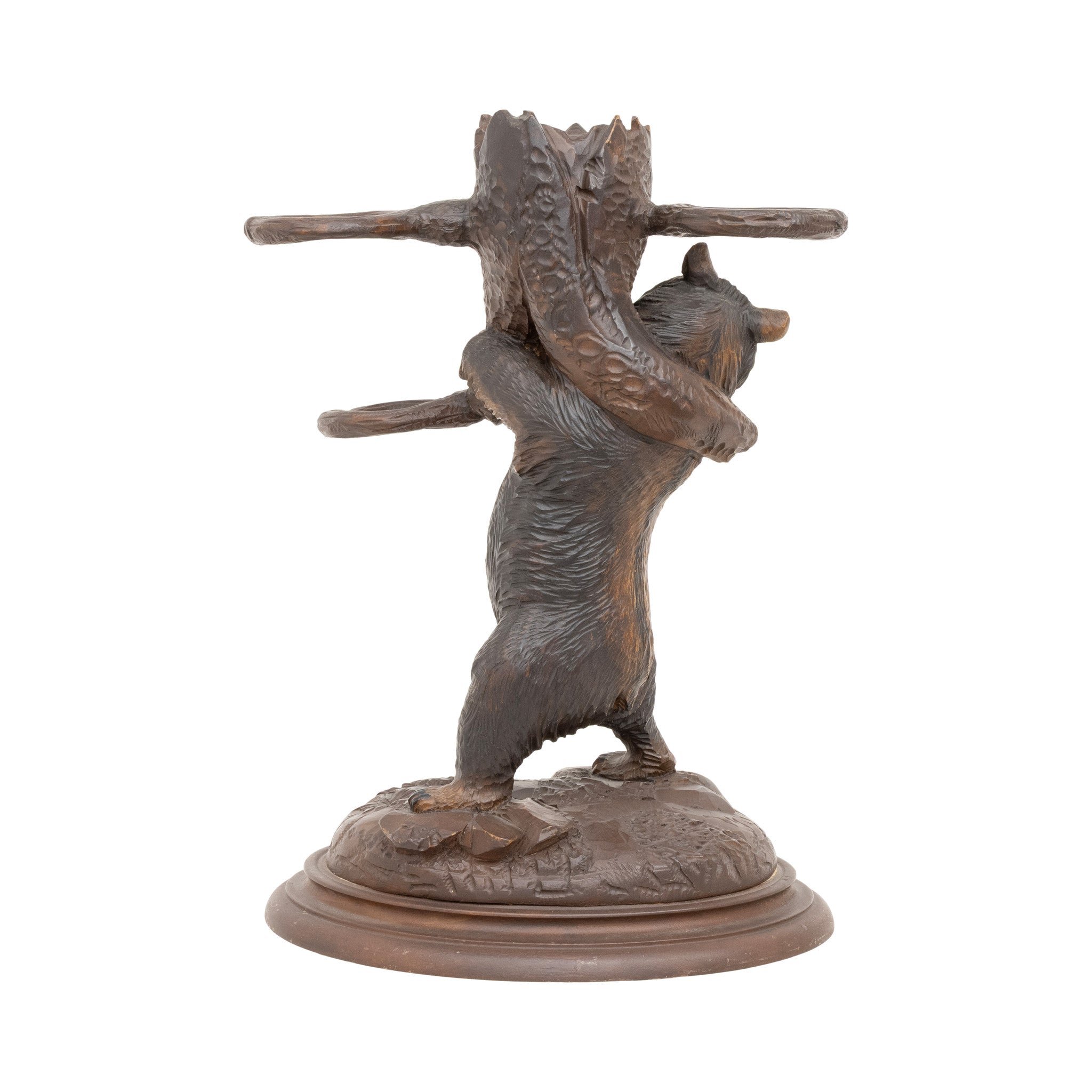 Standing Bear Pipe Holder