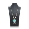 Native Turquoise and Sterling Necklace