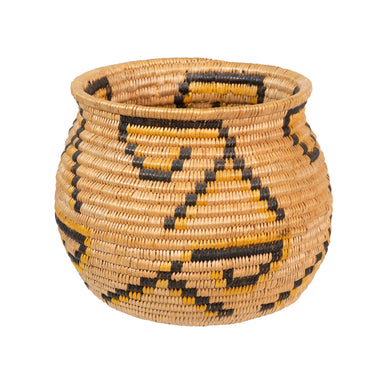 Mission Polychrome Jar, Native, Basketry, Vertical