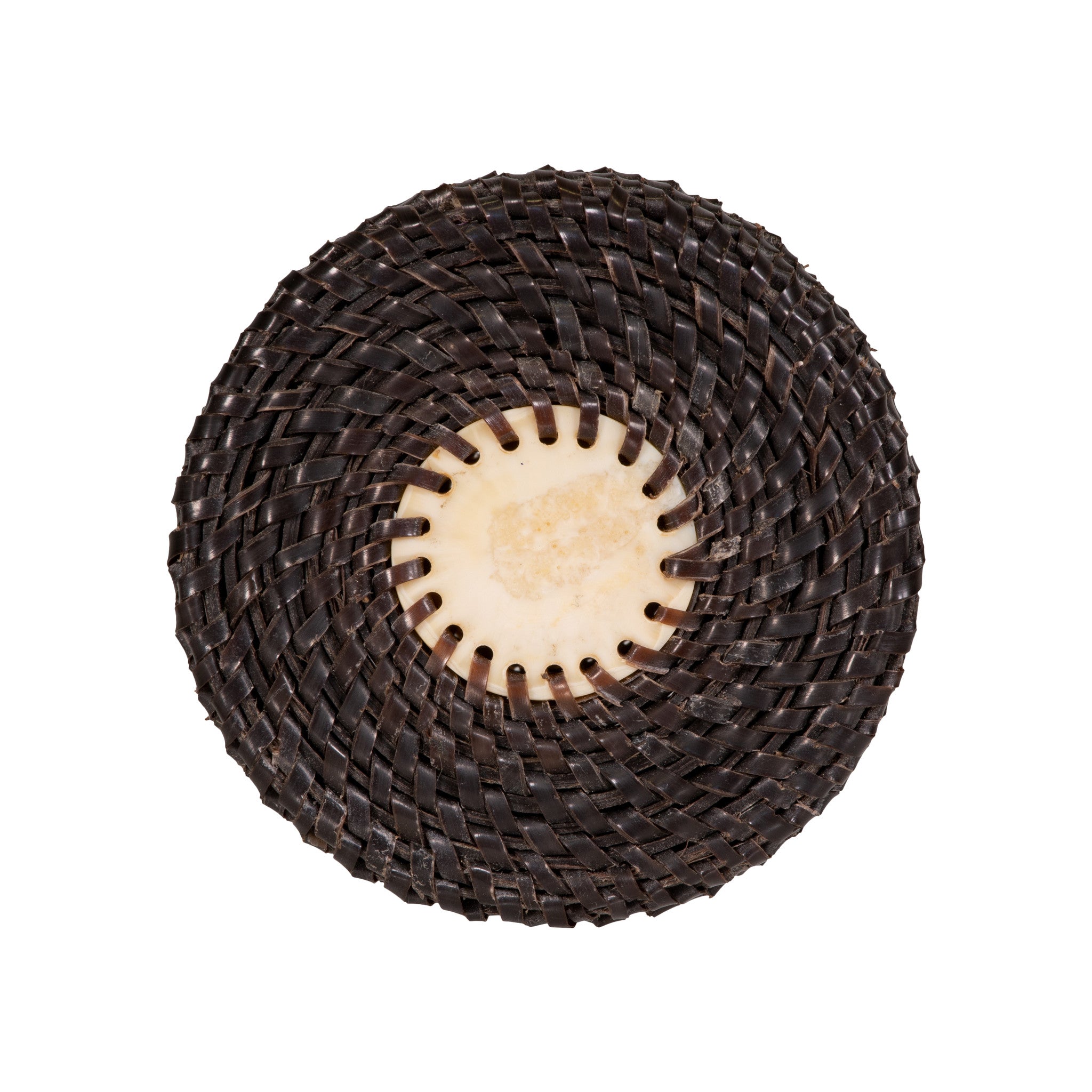 Inupiaq Baleen Basket by Elijah Attungana