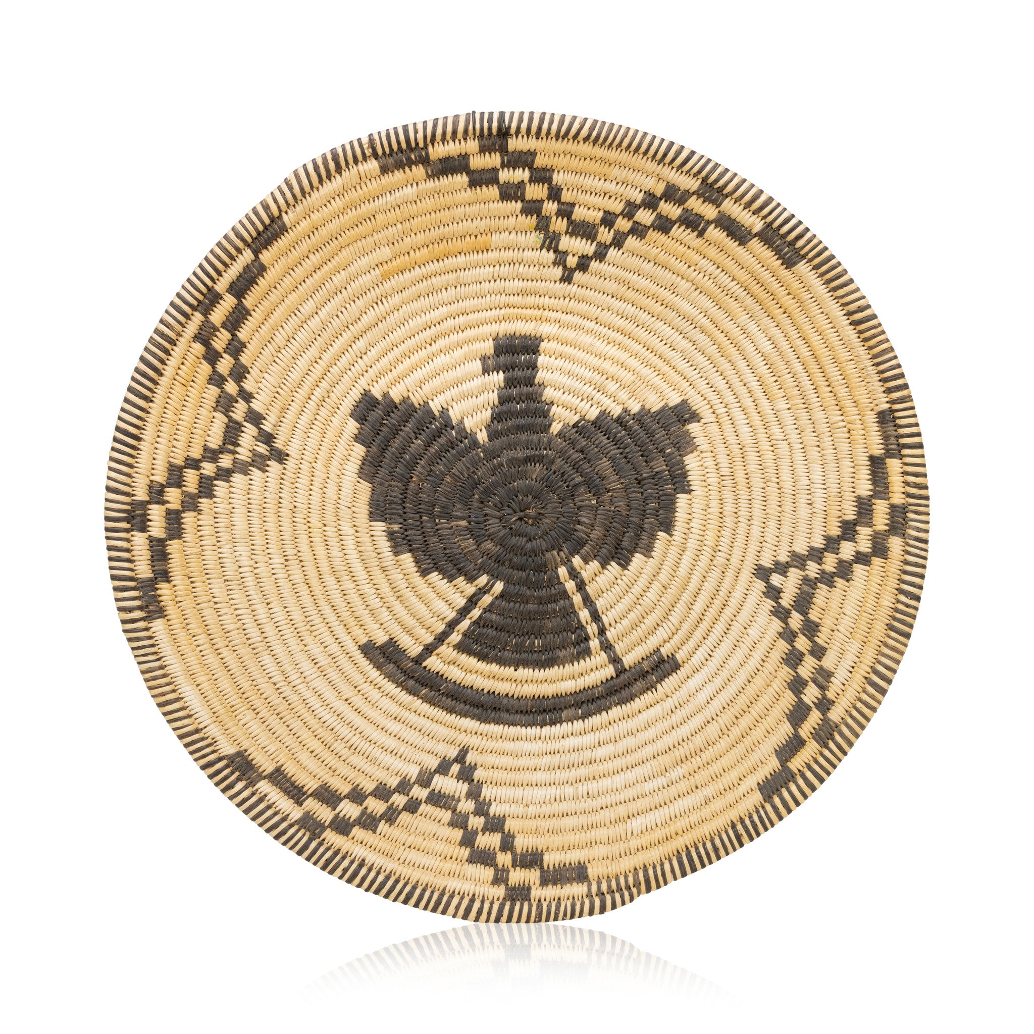 Apache Basketry Tray, Native, Basketry, Plate