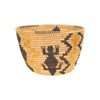 Lizard Pictorial Mission Basket, Native, Basketry, Vertical
