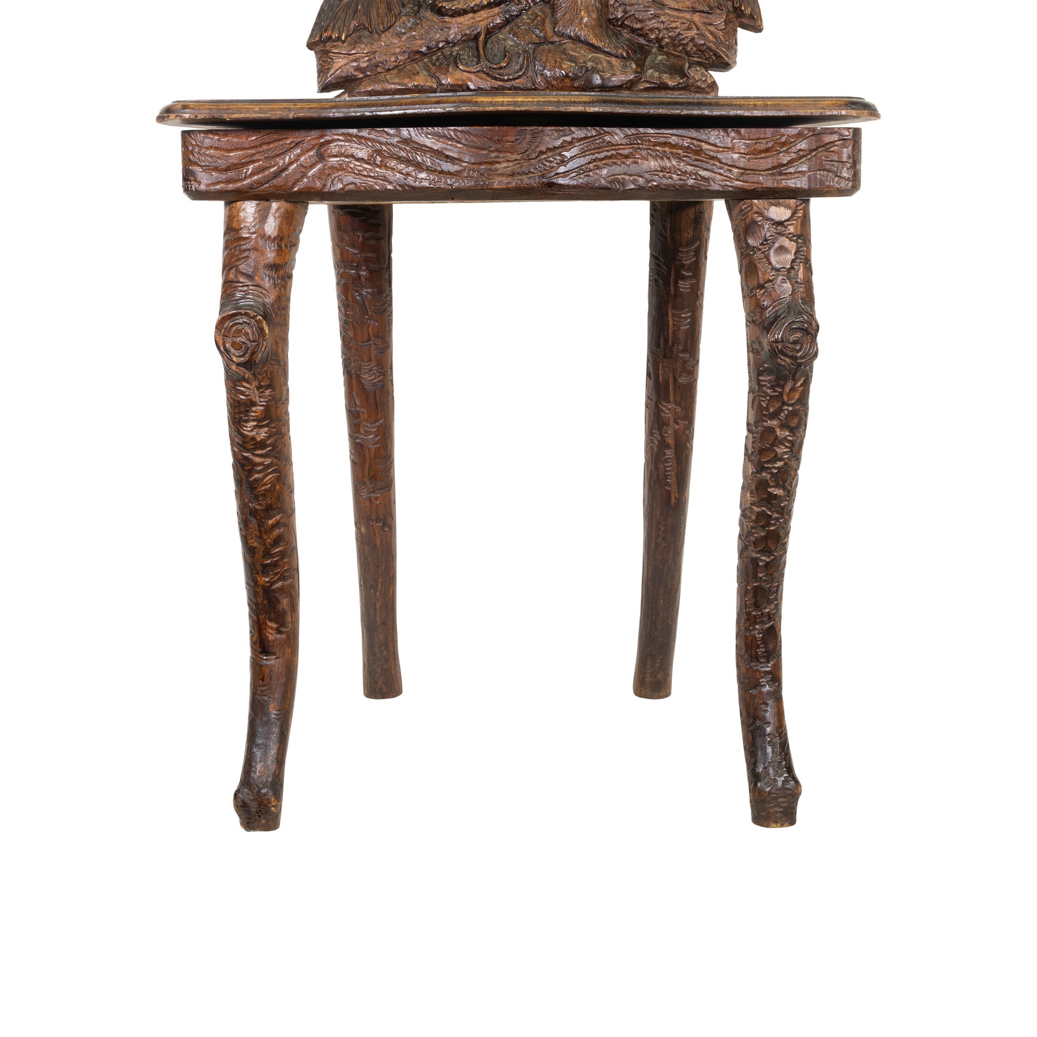 Black Forest Carved Bear Chair