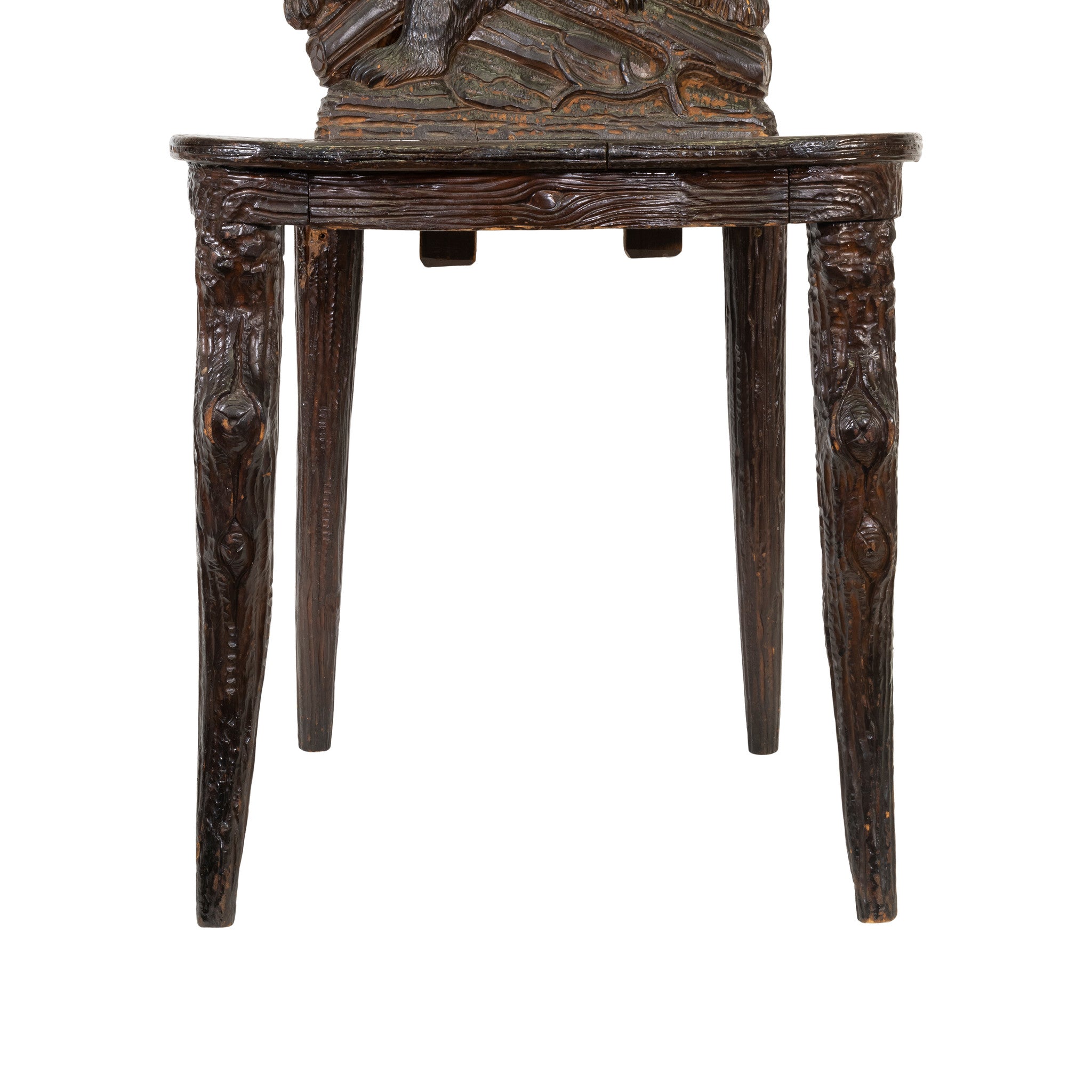 Black Forest Carved Bear Chair