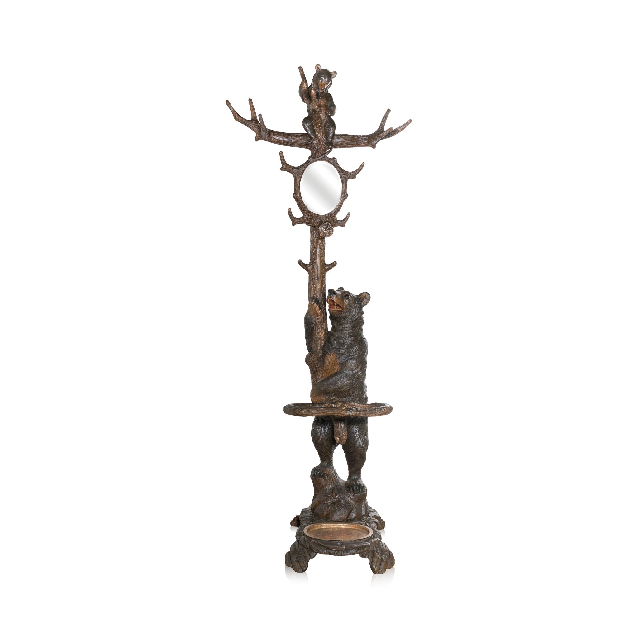 Black Forest Bear Hall Tree, Furnishings, Black Forest, Hall Tree