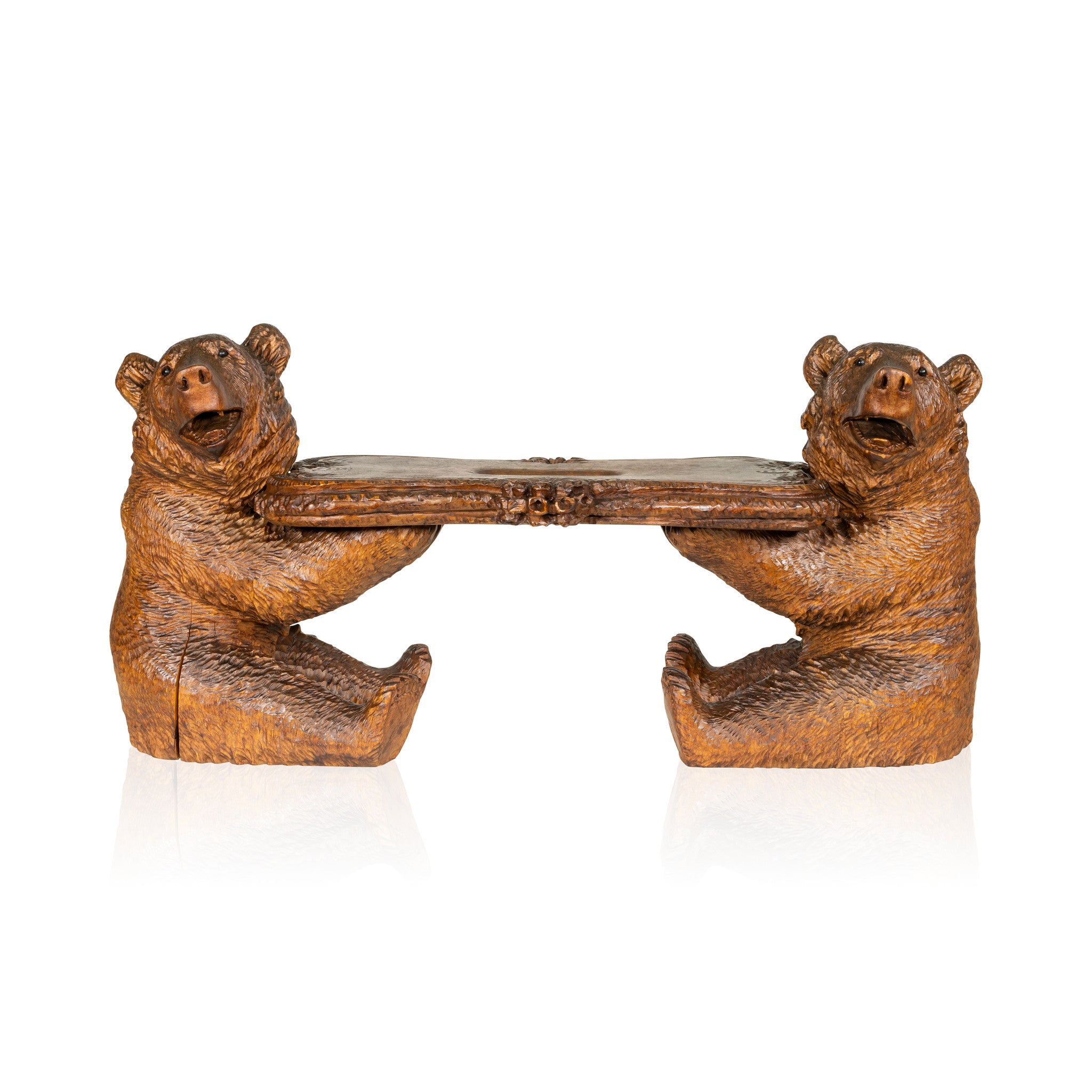 Black Forest Bear Stool, Furnishings, Black Forest, Bench