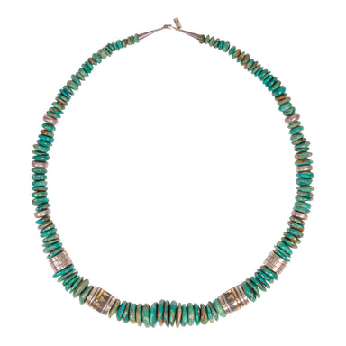 Navajo Tommy Singer Manassa Turquoise Necklace, Jewelry, Necklace, Native