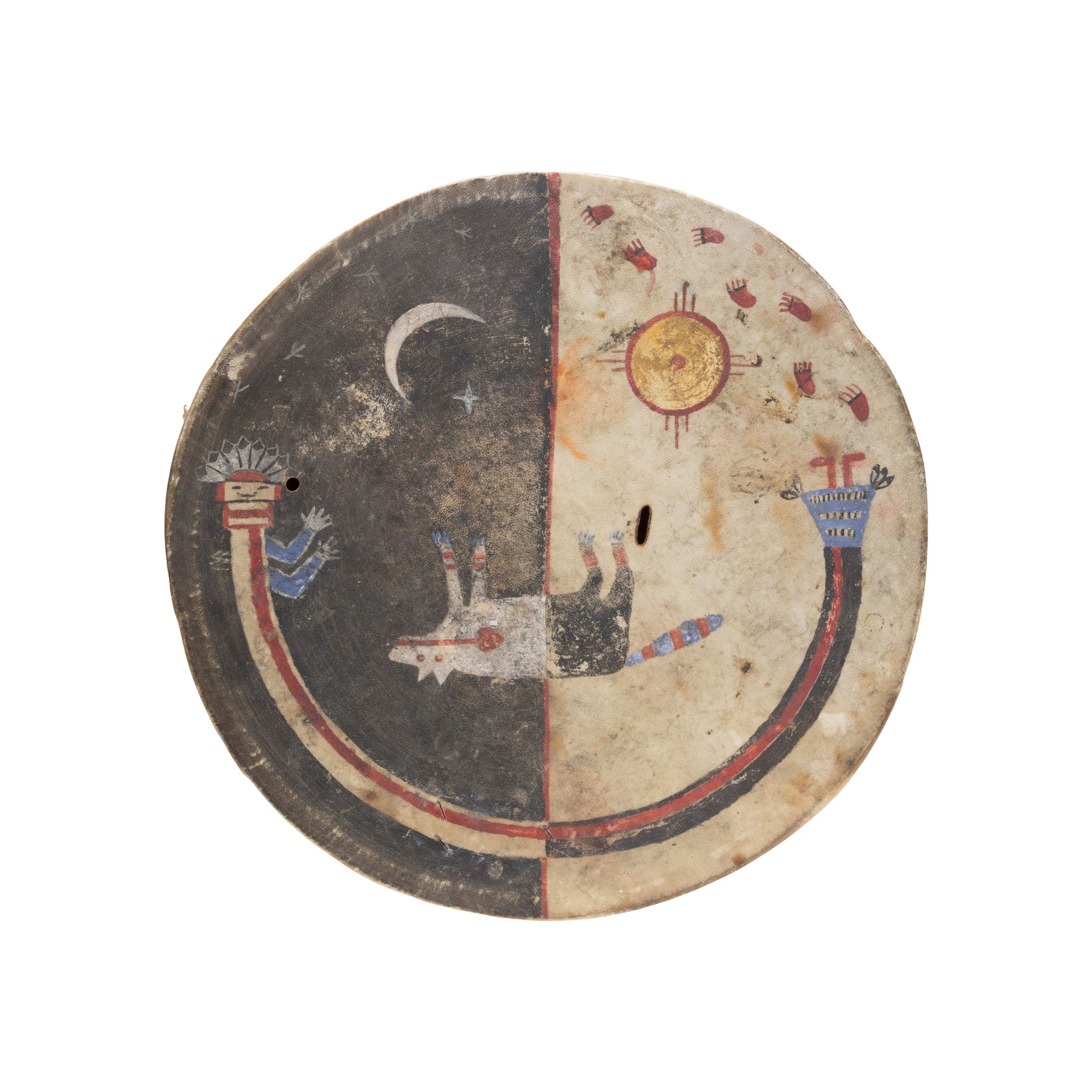 Navajo Pictorial Drum