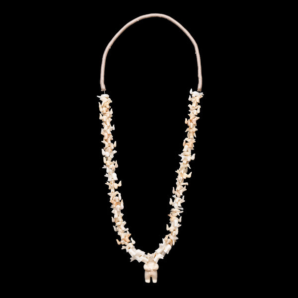 Fossilized Walrus Ivory Necklace, Jewelry, Necklace, Native