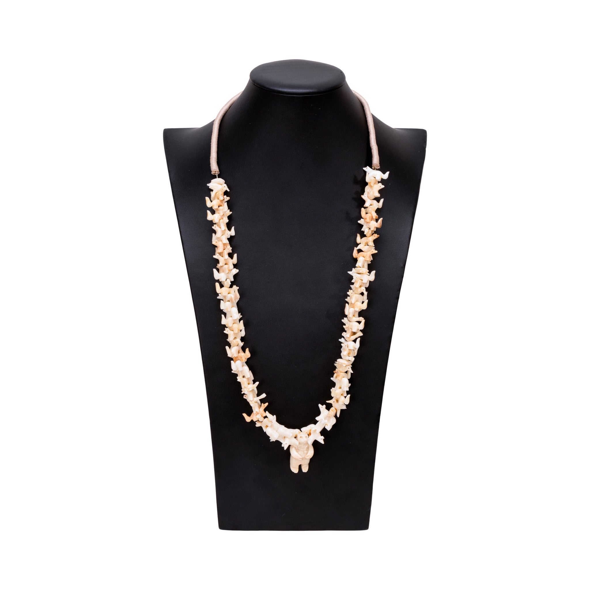 Fossilized Walrus Ivory Necklace