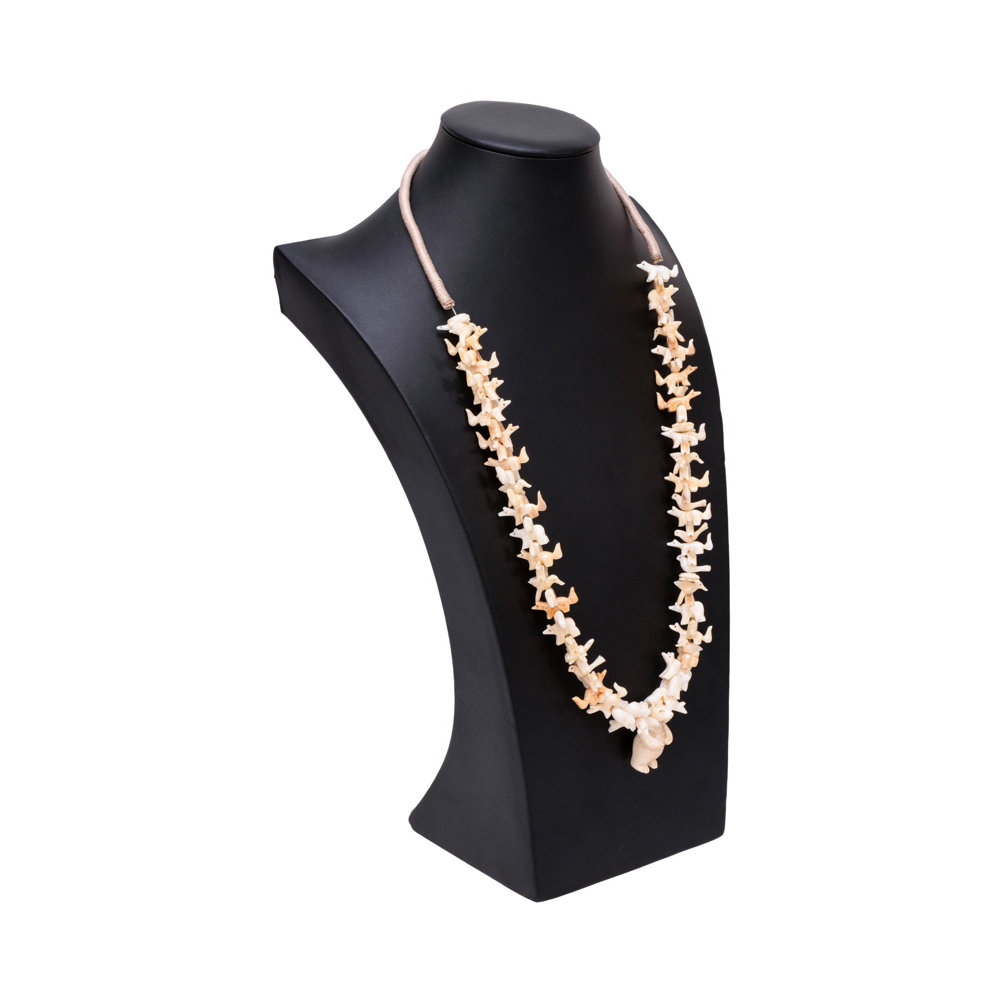 Fossilized Walrus Ivory Necklace